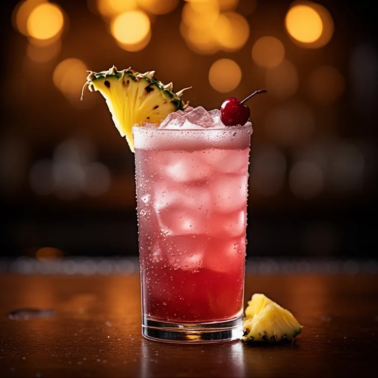 Raffles Singapore Sling — The Long Bar's Pink Pineapple Classic, Made Properly